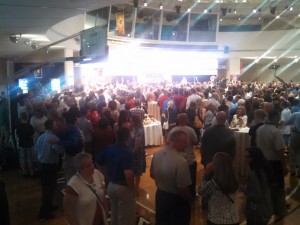 The Crowd at the Hall of Fame shortly after Cocchi's announcement (WMassP&I)