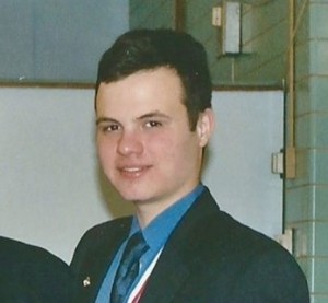 Eric Lesser while in High School, date unknown (courtesy Mark Bail via Facebook)