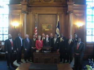 The Springfield City Council shortly after their organizational meeting. (WMassP&I)